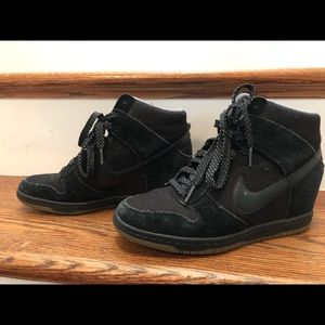 Nike wedge hi-tops
